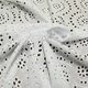 Bumbac brodat Deluxe - Arches White