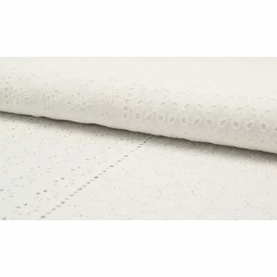 Bumbac broderie englezesca Deluxe - Multi Models Ivory