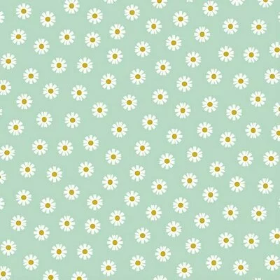 bumbac-imprimat-daisy-flower-mint-37103-2.webp