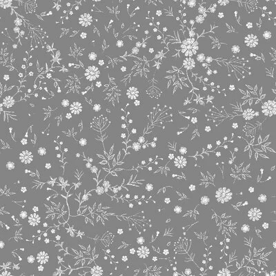 Bumbac imprimat digital - Bordaet Grey