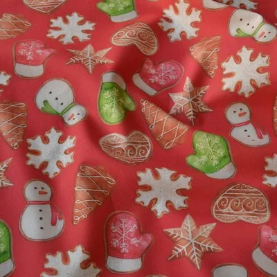 Bumbac imprimat digital - Christmas Cookies