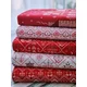 Bumbac Imprimat - Zig Zag Christmas Red