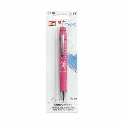 Creion de marcat cu mina alba Prym Love - Pink