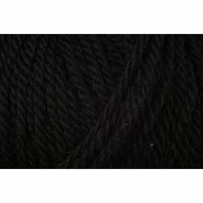 Fir de tricotat Alpaca Classico - Black 00099