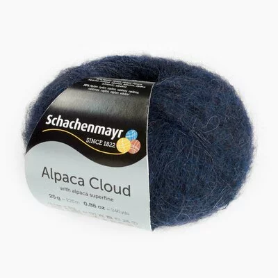 Fir de tricotat Alpaca Cloud - Midnight 00050
