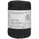 Fir tip snur - Ma-Ma-Macramé Antracit 00092