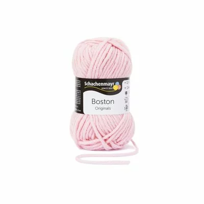 Fire lana si acril Boston-Pale Pink 00134