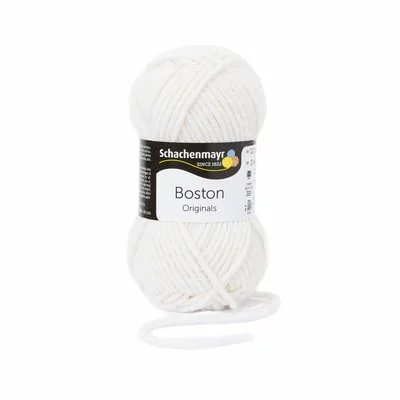 Fire lana si acril Boston-White 00101