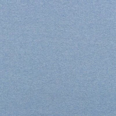 Jerse bumbac uni - Blue Melange - cupon 80 cm