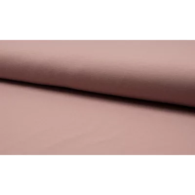 Jerse bumbac uni - Dusty Pink - cupon 70cm