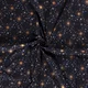 Material bumbac Craciun - Constellations Navy