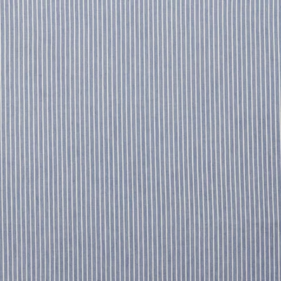 Material bumbac - Jeans Stripe Light Blue - cupon 100 x 130 cm
