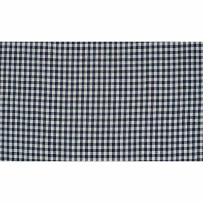 Material bumbac - Small Gingham Navy 5mm