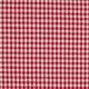 Material bumbac - Small Gingham Red 5mm