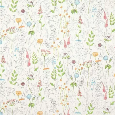Material Home Decor - Wildflower Field
