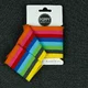 Material pentru mansete - Multicolor stripes big 135x7 cm