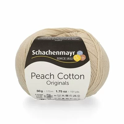 Peach Cotton 50 gr - Natur 00102