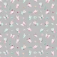 Poplin imprimat digital - Butterfly Grey