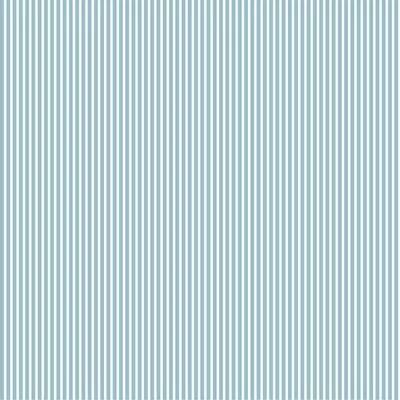 Poplin imprimat - Petit Stripe Light Blue