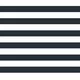 Poplin imprimat - Stripe Navy/White 2.5 cm