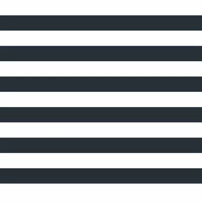 Poplin imprimat - Stripe Navy/White 2.5 cm