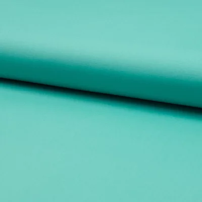 Poplin stretch din bumbac -Tiffany Mint - cupon 65 cm