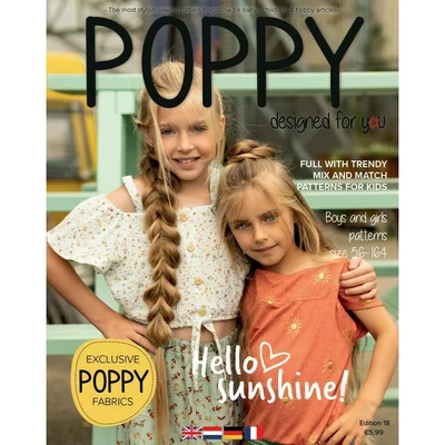 Revista tipare copii - Poppy Magazine nr 18