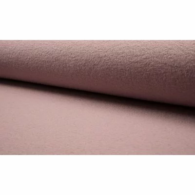 Tesatura din lana fiarta - Dusty pink