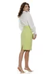 Fustă Fofy eleganta conica verde lime