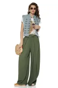 Tricou dama din bumbac premium pelicula aurie imprimeu safari girl summer 2026 picture - 3