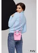 Pulover dama premium bleu ciel pufos si calduros