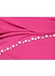 Rochie de seara eleganta de lux ciclame cu aplicatii de perle si cristale