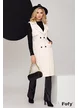 Trench dama bej modern stil vesta cu cordon in talie