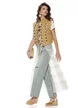 Tricou dama din bumbac premium pelicula aurie bej girl safari summer 2026