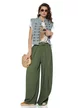Tricou dama din bumbac premium pelicula aurie imprimeu safari girl summer 2026