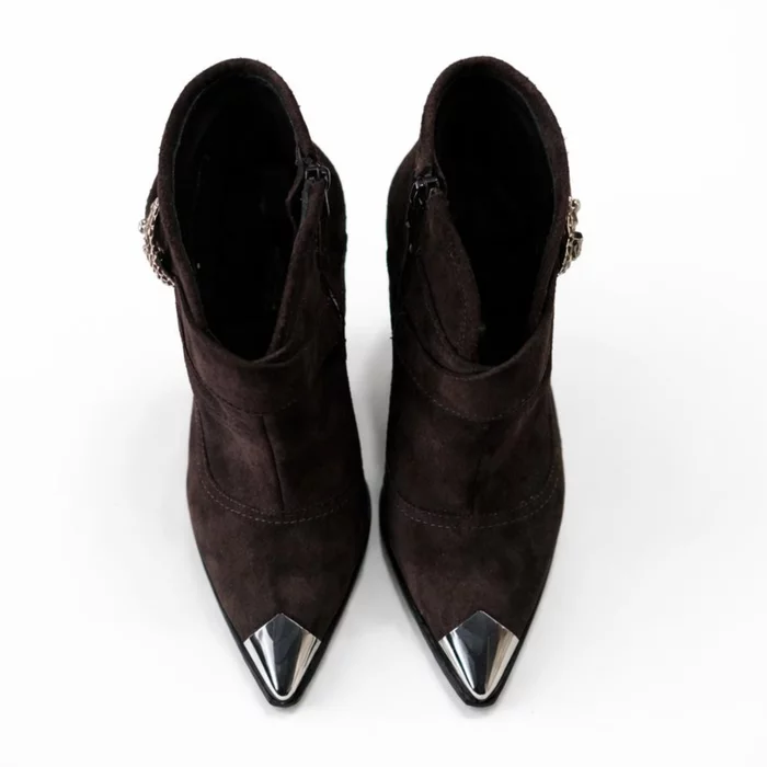 Ciocate Piele Naturala Maro Western Chocolate picture - 7