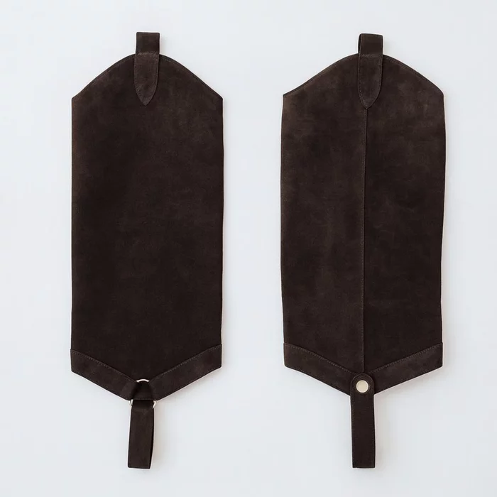 Cizme cu carambi detasabili Piele Naturala Maro ciocolata Jinx P picture - 2