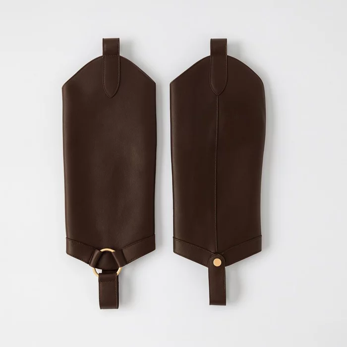 Cizme dama Maro ciocolata din Piele Naturala Carola picture - 2