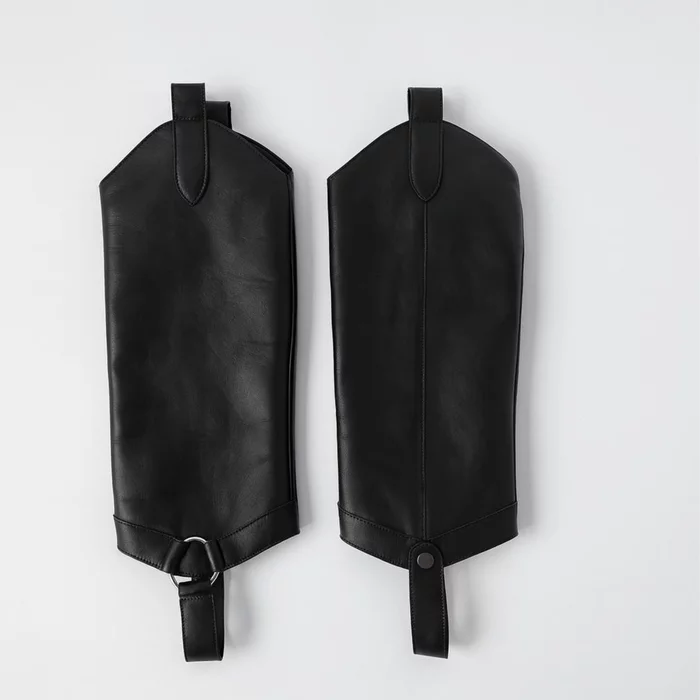 Cizme dama Negre din Piele Naturala Carola picture - 4