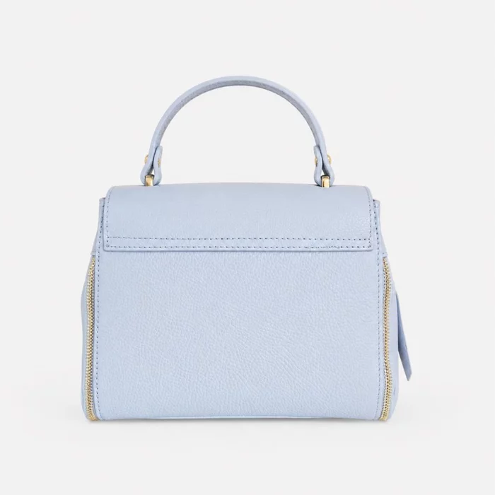Geanta dama din Piele Naturala Blue Sara picture - 5
