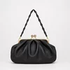Geanta dama eleganta din Piele Naturala Neagra Monaco picture - 1