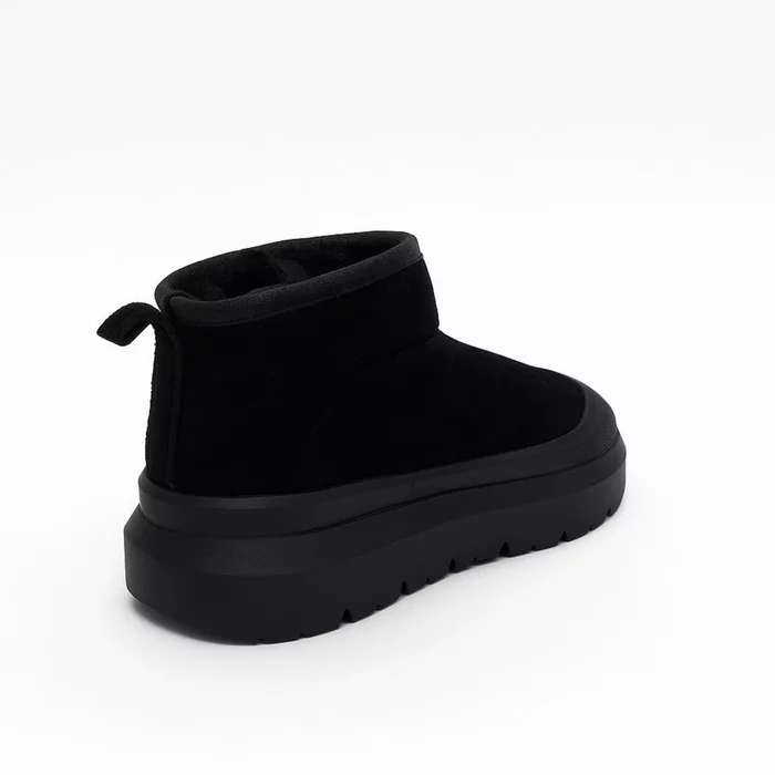 Ghete dama din Piele Naturala Negre Polar picture - 3