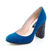 Pantofi albastru electric de dama Joli