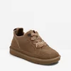 Pantofi casual cu blanita din Piele Naturala Taupe Bej Cold picture - 2