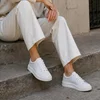 Pantofi casual Piele Naturala Albi Ora picture - 3