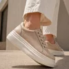 Pantofi casual Piele Naturala Bej Ora picture - 1