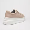 Pantofi casual Piele Naturala Bej Ora picture - 5