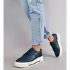 Pantofi casual Piele Naturala bleumarin Monik
