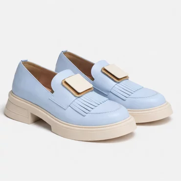 Pantofi casual Piele Naturala Blue Raisa