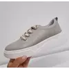Pantofi casual Piele Naturala gri Zexi
